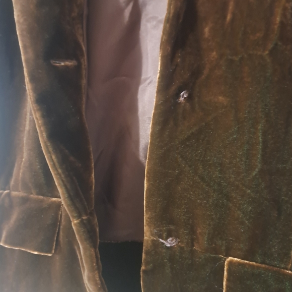 Twelve Street Puff Sleeve Velour Blazer - Picture 8 of 10